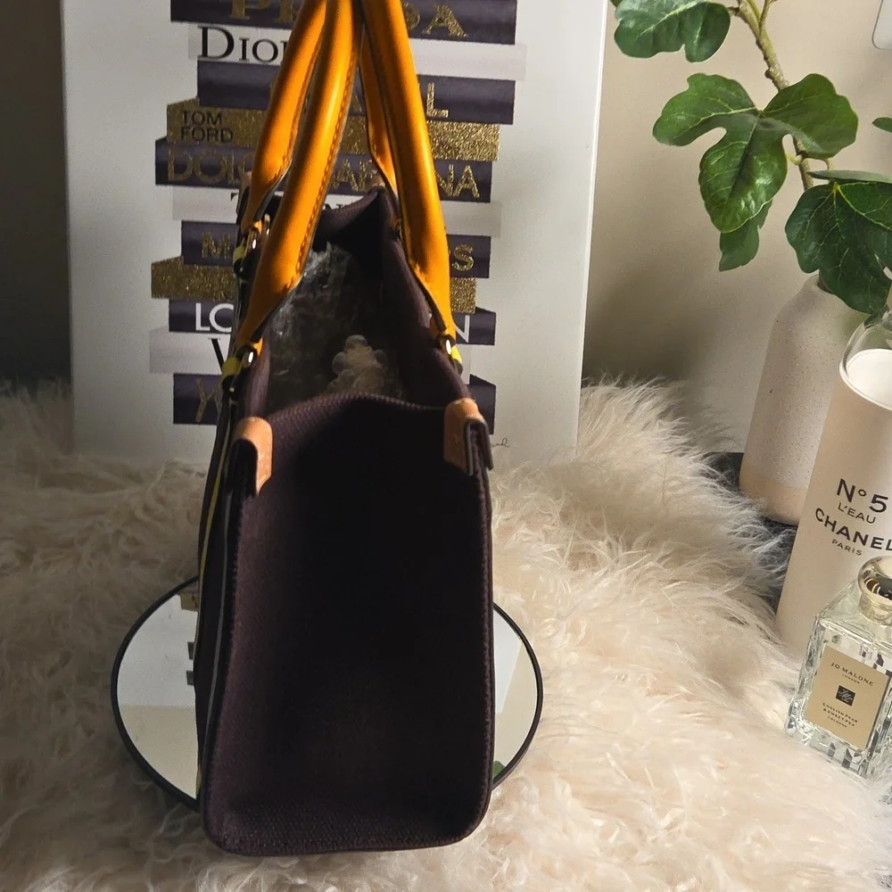 Tory Burch NWOTs Canvas Colorblock Tote